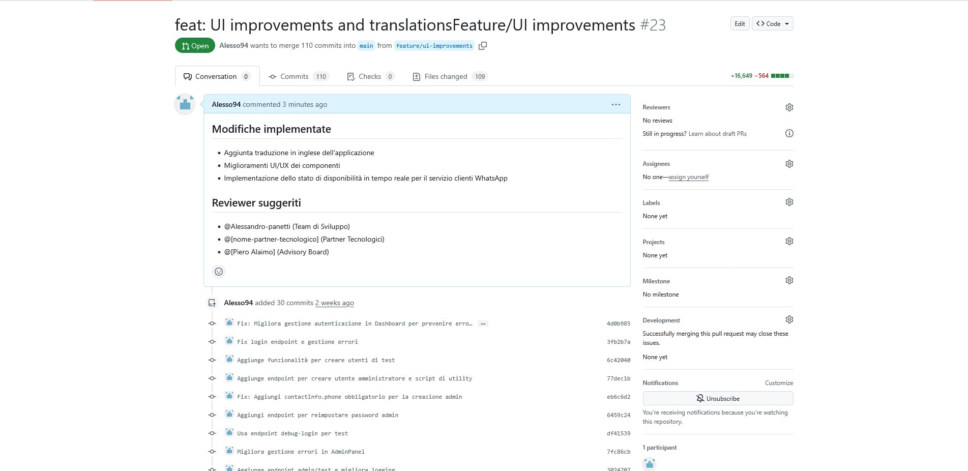 Edil Connect - Dashboard Professionisti